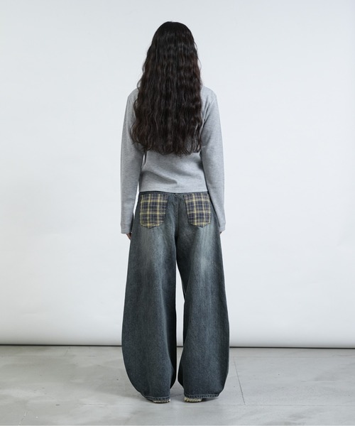 FCMM(エフシーエムエム)の「【日本限定】THERMAL HENLEY NECK TOPS / サーマルヘンリーネックトップス(Tシャツ/カットソー・レディース・ネイビー/グレー/アイボリー・MEDIUM/SMALL)」の16枚目の写真