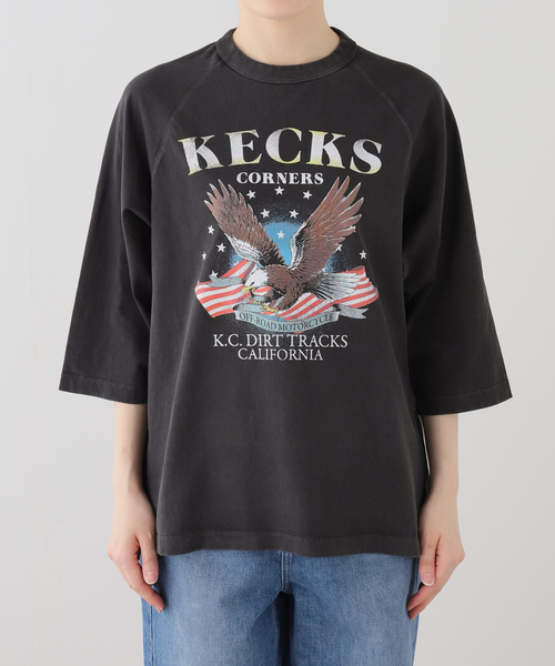 journal standard L'essage(ジャーナルスタンダードレサージュ)の「【GOOD ROCK SPEED / グッドロックスピード】26ORG003W ラグランT(Tシャツ/カットソー・レディース・チャコールグレー・FREE)」の10枚目の写真