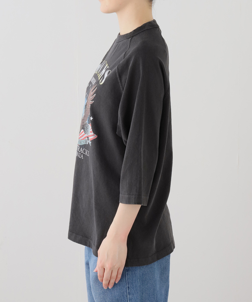 journal standard L'essage(ジャーナルスタンダードレサージュ)の「【GOOD ROCK SPEED / グッドロックスピード】26ORG003W ラグランT(Tシャツ/カットソー・レディース・チャコールグレー・FREE)」の11枚目の写真