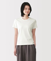 婦人 涼感汗じみしにくいクルーネック半袖Ｔシャツ