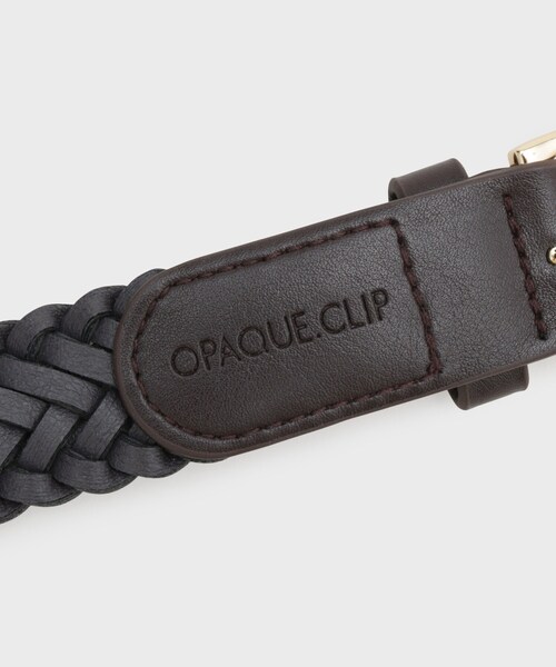OPAQUE.CLIP（オペークドットクリップ）の「メッシュデザインベルト（ベルト・レディース・アイボリー/ブラウン系その他/ブラック・00）」の7枚目の写真