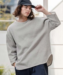 CAMBIO | mlt5596-先染めワッフル7分袖Tシャツ(Tシャツ/カットソー)