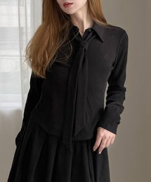 ROYAL PARTY | タイ付カットシャツ(シャツ/ブラウス)