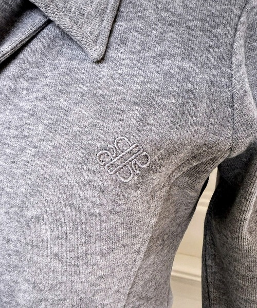 ROYAL PARTY（ロイヤルパーティー）の「タイ付カットシャツ（シャツ/ブラウス・レディース・グレー/オフホワイト/ブラック・FREE）」の14枚目の写真