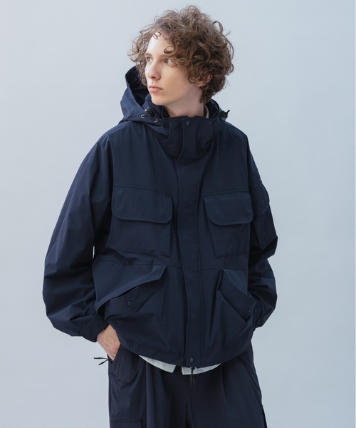 +phenix（プラスフェニックス）の「+phenix(プラスフェニックス) TECH ECWCS JACKET / テック エクワックス ジャケット（マウンテンパーカー・メンズ・ブラック/ネイビー・XL/L/M）」の4枚目の写真