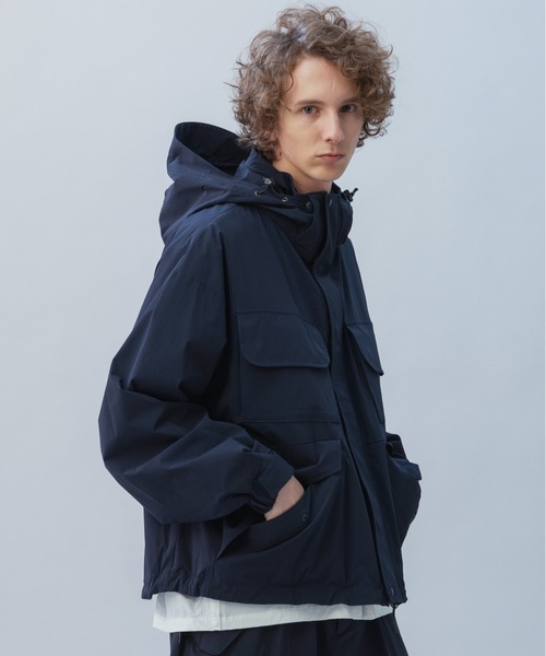 +phenix（プラスフェニックス）の「+phenix(プラスフェニックス) TECH ECWCS JACKET / テック エクワックス ジャケット（マウンテンパーカー・メンズ・ブラック/ネイビー・XL/L/M）」の6枚目の写真