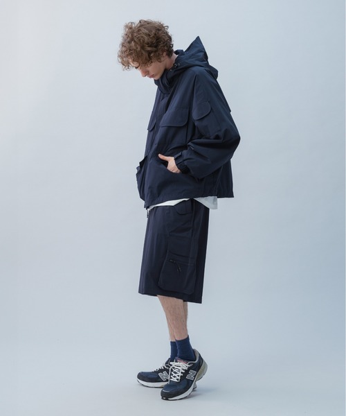 +phenix（プラスフェニックス）の「+phenix(プラスフェニックス) TECH ECWCS JACKET / テック エクワックス ジャケット（マウンテンパーカー・メンズ・ブラック/ネイビー・XL/L/M）」の9枚目の写真