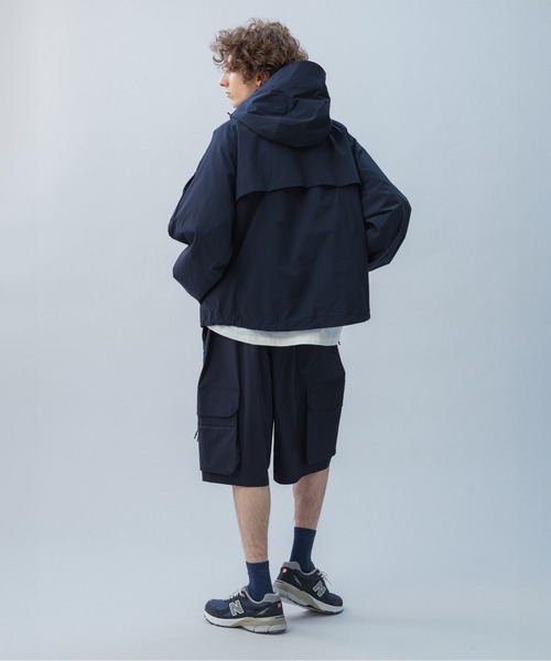 +phenix（プラスフェニックス）の「+phenix(プラスフェニックス) TECH ECWCS JACKET / テック エクワックス ジャケット（マウンテンパーカー・メンズ・ブラック/ネイビー・XL/L/M）」の10枚目の写真