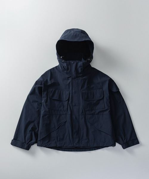 +phenix（プラスフェニックス）の「+phenix(プラスフェニックス) TECH ECWCS JACKET / テック エクワックス ジャケット（マウンテンパーカー・メンズ・ブラック/ネイビー・XL/L/M）」の14枚目の写真