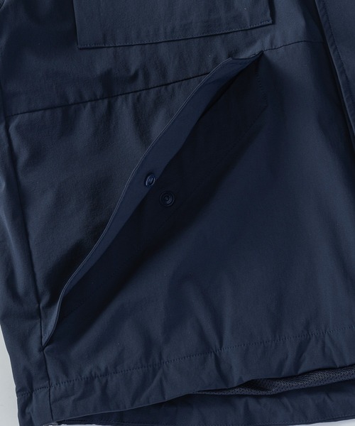 +phenix（プラスフェニックス）の「+phenix(プラスフェニックス) TECH ECWCS JACKET / テック エクワックス ジャケット（マウンテンパーカー・メンズ・ブラック/ネイビー・XL/L/M）」の18枚目の写真