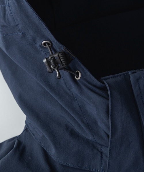 +phenix（プラスフェニックス）の「+phenix(プラスフェニックス) TECH ECWCS JACKET / テック エクワックス ジャケット（マウンテンパーカー・メンズ・ブラック/ネイビー・XL/L/M）」の19枚目の写真