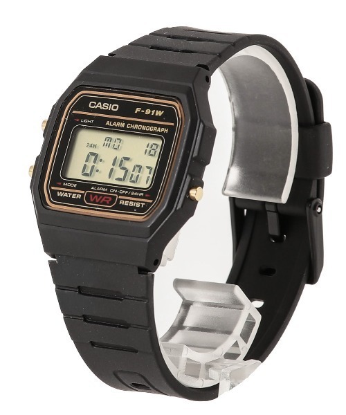 CASIO(カシオ)の「【CASIO(カシオ)】スタンダードデジタル(デジタル腕時計・レディース・ブルー/ゴールド/ブラック系その他・FREE)」の3枚目の写真