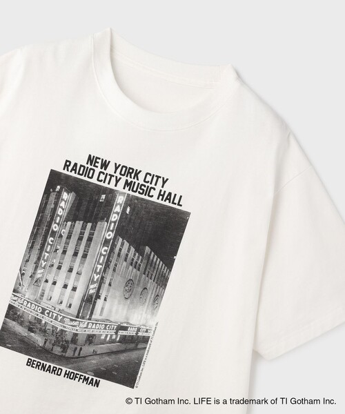 Diagram(ダイアグラム)の「LIFE PICTURE COLLECTION photo Tシャツ(Tシャツ/カットソー・レディース・ホワイト/チャコールグレー・36)」の10枚目の写真