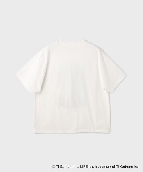 Diagram(ダイアグラム)の「LIFE PICTURE COLLECTION photo Tシャツ(Tシャツ/カットソー・レディース・ホワイト/チャコールグレー・36)」の11枚目の写真