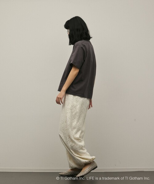 Diagram(ダイアグラム)の「LIFE PICTURE COLLECTION photo Tシャツ(Tシャツ/カットソー・レディース・ホワイト/チャコールグレー・36)」の13枚目の写真