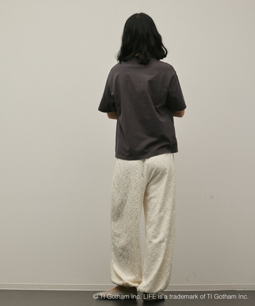 Diagram(ダイアグラム)の「LIFE PICTURE COLLECTION photo Tシャツ(Tシャツ/カットソー・レディース・ホワイト/チャコールグレー・36)」の15枚目の写真