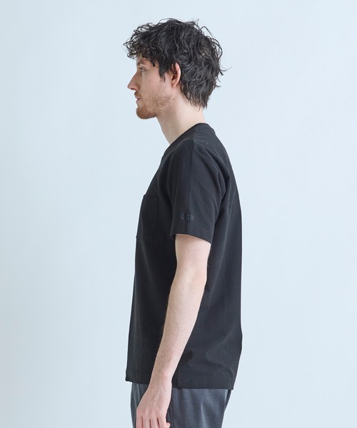 MEN'S BIGI（メンズビギ）の「【COVEROSS W/カバロスダブル】別注 リカバリー半袖Tシャツ＜血行促進/抗酸化作用/温熱効果/リラックス効果＞（Tシャツ/カットソー・メンズ・ホワイト/ブラック・03/02/01/04）」の4枚目の写真