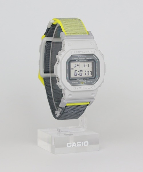 G-SHOCK（ジーショック）の「NEW CLOTH BANDシリーズ / DW-5600MNC-7A8JF（デジタル腕時計・メンズ・ライトグレー・FREE）」の15枚目の写真