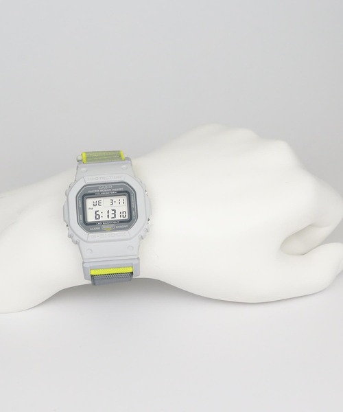 G-SHOCK（ジーショック）の「NEW CLOTH BANDシリーズ / DW-5600MNC-7A8JF（デジタル腕時計・メンズ・ライトグレー・FREE）」の20枚目の写真
