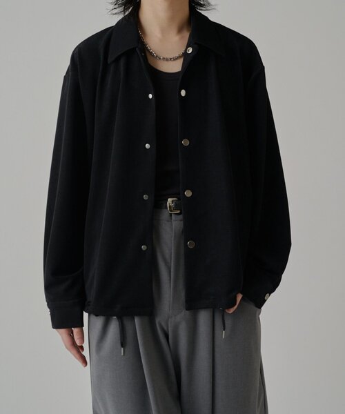 Lui's（ルイス）の「コードピケコーチジャケット（その他アウター・メンズ・ブラック/カーキ・S/M）」の18枚目の写真