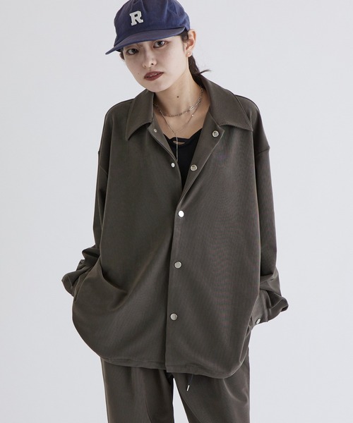 Lui's（ルイス）の「コードピケコーチジャケット（その他アウター・メンズ・ブラック/カーキ・S/M）」の9枚目の写真