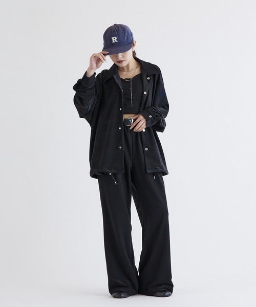 Lui's（ルイス）の「コードピケコーチジャケット（その他アウター・メンズ・ブラック/カーキ・S/M）」の6枚目の写真