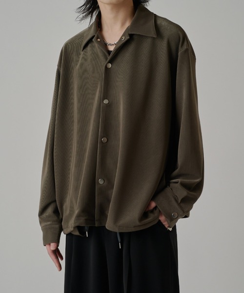 Lui's(ルイス)の「コードピケコーチジャケット(その他アウター・メンズ・ブラック/カーキ・S/M)」の9枚目の写真