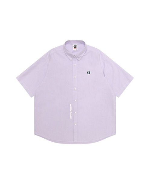 AAPE BY A BATHING APE（エーエイプバイアベイシングエイプ）の「AAPE NOW SHORT SLEEVE SHIRT（シャツ/ブラウス・メンズ・ブラック/ホワイト/ブルー/ピンク/パープル系その他・MEDIUM/SMALL/LARGE/X-LARGE）」の4枚目の写真