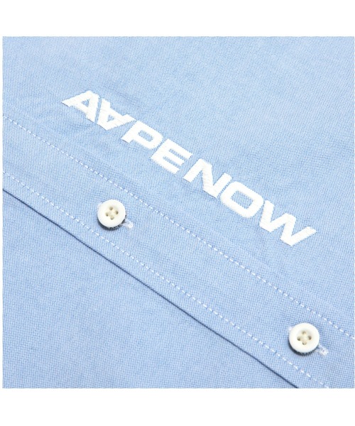 AAPE BY A BATHING APE（エーエイプバイアベイシングエイプ）の「AAPE NOW SHORT SLEEVE SHIRT（シャツ/ブラウス・メンズ・ブラック/ホワイト/ブルー/ピンク/パープル系その他・MEDIUM/SMALL/LARGE/X-LARGE）」の14枚目の写真