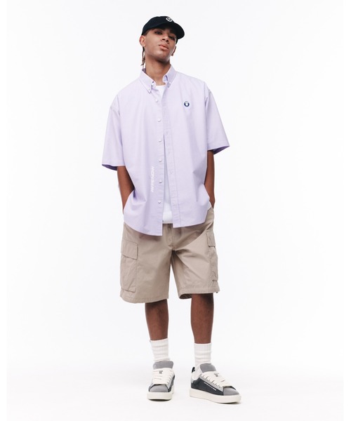 AAPE BY A BATHING APE（エーエイプバイアベイシングエイプ）の「AAPE NOW SHORT SLEEVE SHIRT（シャツ/ブラウス・メンズ・ブラック/ホワイト/ブルー/ピンク/パープル系その他・MEDIUM/SMALL/LARGE/X-LARGE）」の21枚目の写真