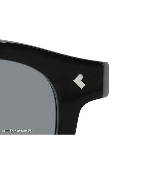 JOURNAL STANDARD relume（ジャーナルスタンダード　レリューム）の「Zoff｜JOURNAL STANDARD relume ジャーナルスタンダードレリューム  ボストン型 サングラスカラーレンズ 太縁フレーム おしゃれ 紫外線対策 UVカット 男女兼用 メンズ レディース 男性用 女性用 ユニセックス（サングラス・レディース・ブラック系その他2/ブラック・FREE）」の9枚目の写真