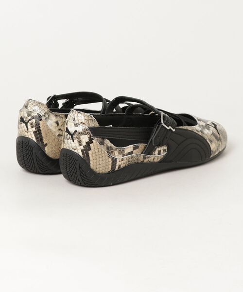 PUMA（プーマ）の「SPEEDCAT BALLET SNAKE WNS（スニーカー・レディース・ブラック・23.0cm/23.5cm/24.0cm/24.5cm/22.5cm/25.0cm）」の2枚目の写真