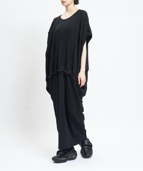 gomme（ゴム）の「リンクスコクーンワンピース（ワンピース・レディース・ブラック・MEDIUM）」の14枚目の写真