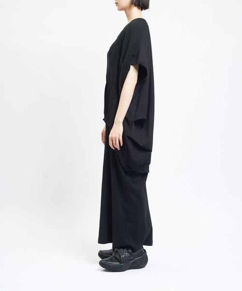 gomme（ゴム）の「リンクスコクーンワンピース（ワンピース・レディース・ブラック・MEDIUM）」の17枚目の写真