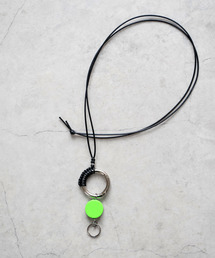 SENTI（センティ）の「SENTI センティ / REEL KEY NECK STRAP レザーリールキーネックストラップ 牛革 / 2053（ネックレス）」