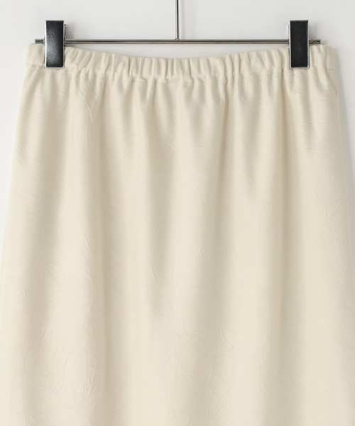 LOWRYS FARM(ローリーズファーム)の「ストレッチサテンレーススカート 680567(スカート・レディース・アイボリー/ブラック/ブラック系その他/ホワイト系その他2/ブルー・LONG/SHORT)」の14枚目の写真