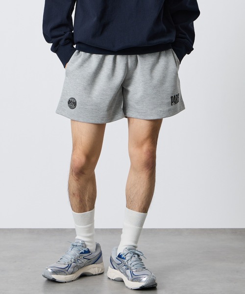 PARIS SAINT-GERMAIN（パリサンジェルマン）の「[PARIS SAINT-GERMAIN/パリ・サン＝ジェルマン] ワッペン刺繍ロゴ スウェットショートパンツ（その他パンツ・メンズ・ライトグレー/ブラック・L/M）」の19枚目の写真