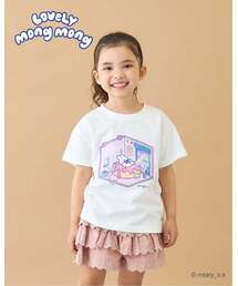 Lycee mine | 【綿100％】 【ラブリーモンモン】【速乾・UV・型崩れしない】アソートプリントTシャツ(Tシャツ/カットソー)