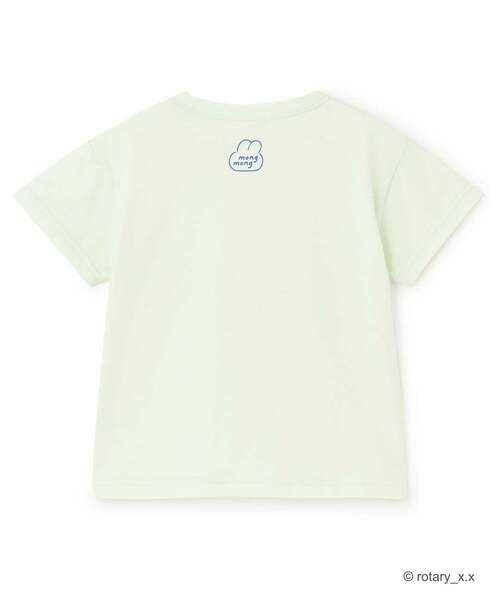 Lycee mine（リセマイン）の「【綿100％】 【ラブリーモンモン】【速乾・UV・型崩れしない】アソートプリントTシャツ（Tシャツ/カットソー・キッズ・ブルーグレー/黄緑系/ブラック/オフホワイト・140cm/110cm/100cm/130cm/120cm）」の16枚目の写真