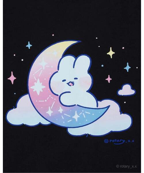 Lycee mine（リセマイン）の「【綿100％】 【ラブリーモンモン】【速乾・UV・型崩れしない】アソートプリントTシャツ（Tシャツ/カットソー・キッズ・ブルーグレー/黄緑系/ブラック/オフホワイト・140cm/110cm/100cm/130cm/120cm）」の19枚目の写真