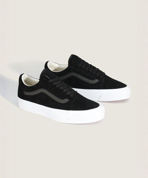 VANS（バンズ）の「VANS PREMIUM オールドスクール ピッグスエード / LX Old Skool PIG SUEDE BLACK VN000D9JCJJ1（スニーカー・メンズ・ブラック・12/11.5/11/10.5/10/9.5/9/8.5/8/7.5/7/6.5/6/5.5/5）」の8枚目の写真