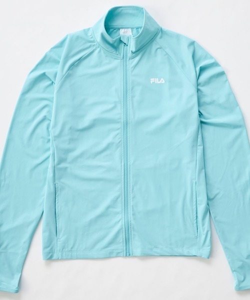 セール】【FILA:フィラ】キッズUVジャケット 接触冷感機能付 ラッシュ