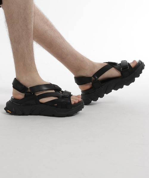 HARE（ハレ）の「Vibramベルトサンダル(HARE)（サンダル・メンズ・ブラック・LARGE/MEDIUM）」の19枚目の写真