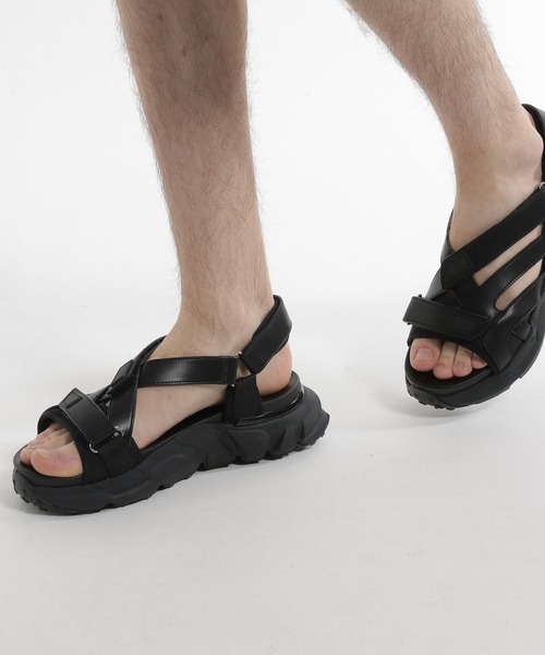 HARE（ハレ）の「Vibramベルトサンダル(HARE)（サンダル・メンズ・ブラック・LARGE/MEDIUM）」の21枚目の写真