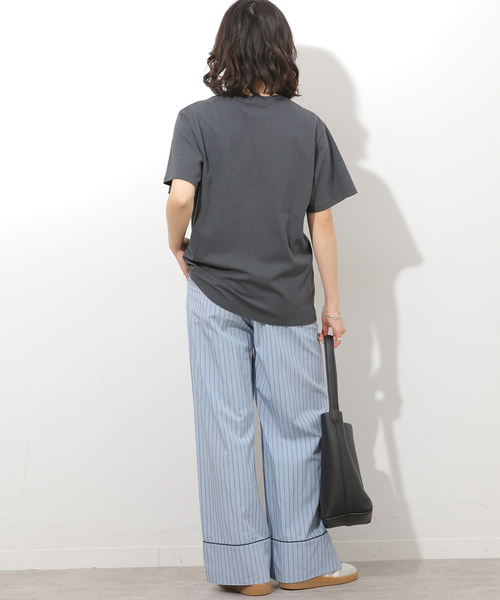 JOURNAL STANDARD relume(ジャーナルスタンダード レリューム)の「SANDIEGOロゴハーフスリーブTシャツ(Tシャツ/カットソー・レディース・ブラック系その他/ブラウン/ホワイト・FREE)」の11枚目の写真