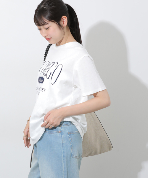 JOURNAL STANDARD relume(ジャーナルスタンダード レリューム)の「SANDIEGOロゴハーフスリーブTシャツ(Tシャツ/カットソー・レディース・ブラック系その他/ブラウン/ホワイト・FREE)」の20枚目の写真