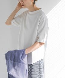 FORK&SPOON | FORK&SPOON ボトルネックショートスリーブTシャツ(Tシャツ/カットソー)