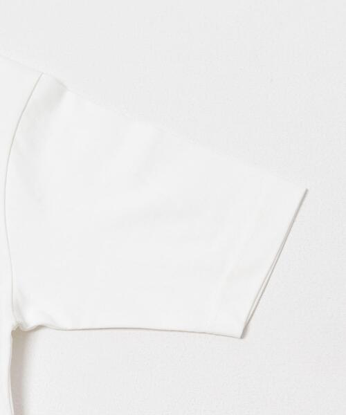 FORK&SPOON（フォークアンドスプーン）の「FORK&SPOON　ボトルネックショートスリーブTシャツ（Tシャツ/カットソー・レディース・キャメル/ベージュ系その他/ネイビー/オフホワイト/ブラック/ブルー系その他/ブラック系その他・1）」の16枚目の写真