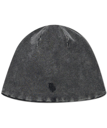 NOMANUAL | WASHED LIGHT BEANIE - WASHED BLACK(ニットキャップ/ビーニー)