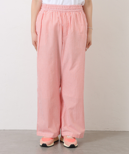 JOURNAL STANDARD LUXE(ジャーナルスタンダード ラックス)の「【VAS-Y LENTEMENT】 POPLIN STRIPE EASY PANTS(その他パンツ・レディース・サックスブルー/オレンジ・LARGE)」の22枚目の写真